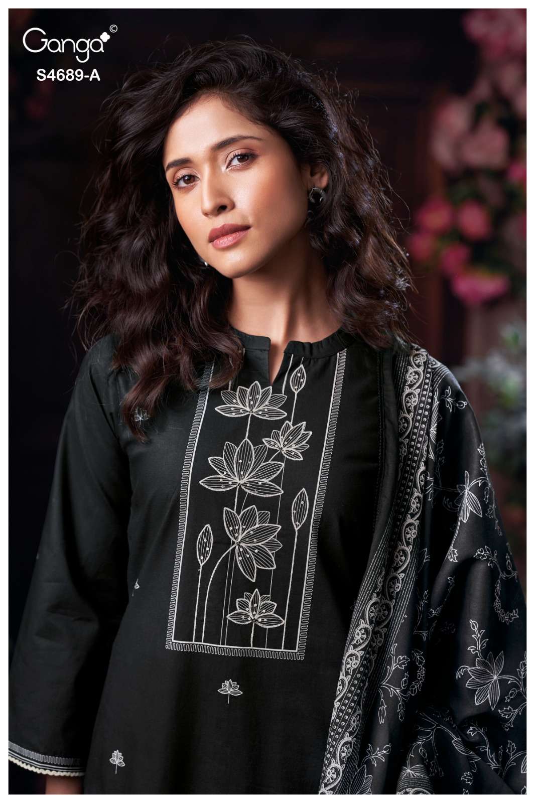 Ganga Fashion Haelyra 4689 Cotton Dress Material - Amrah Wholesale