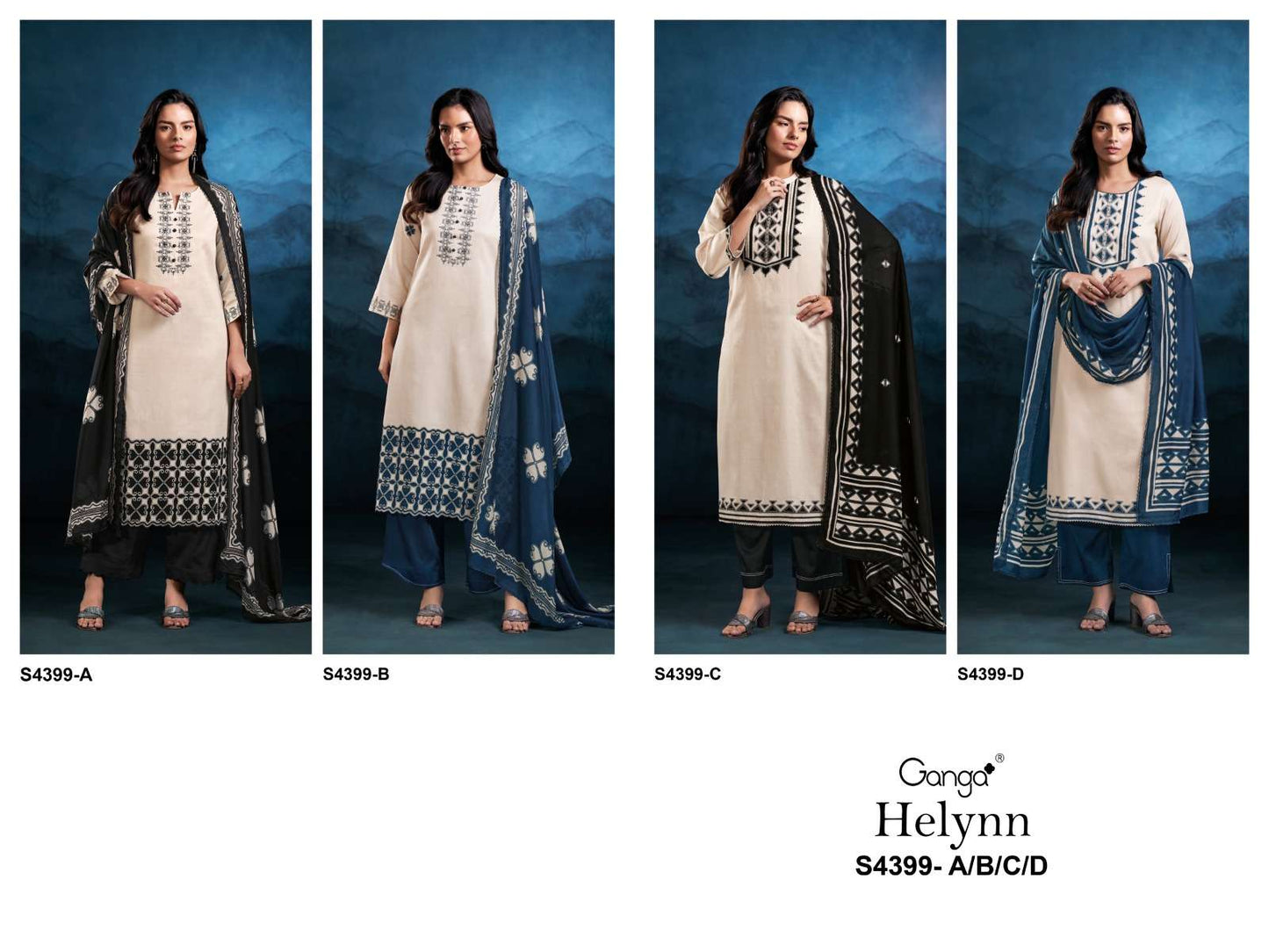 Ganga Fashion Helynn 4399