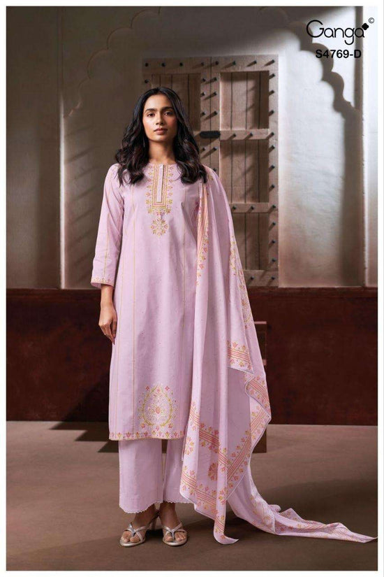 Ganga Fashion Hiyansa 4769 Premium Cotton Dress Material