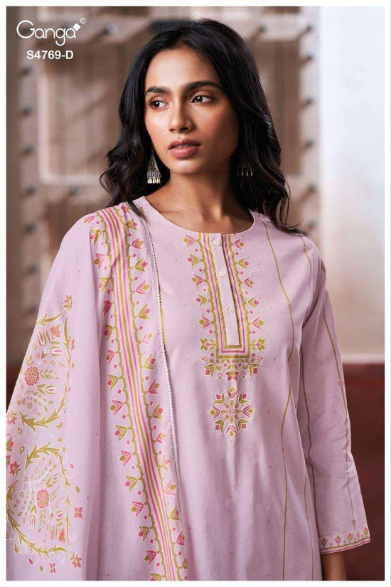 Ganga Fashion Hiyansa 4769 Premium Cotton Dress Material