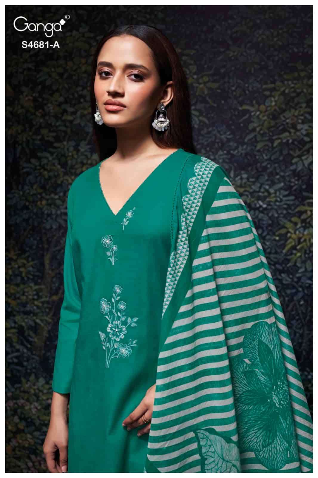 Ganga Fashion Hridika 4681 - Amrah Wholesale