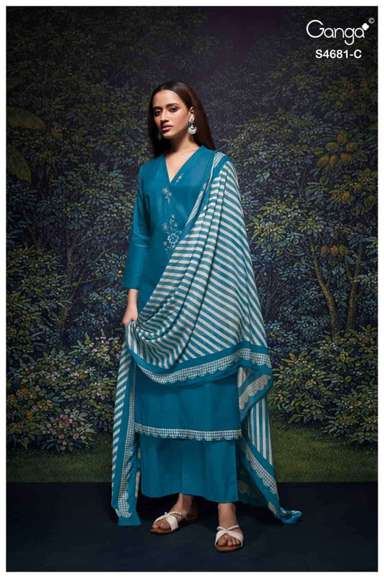 Ganga Fashion Hridika 4681 - Amrah Wholesale