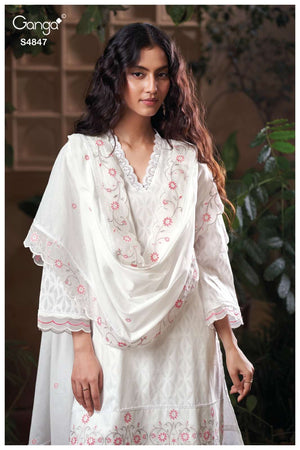 Ganga Ireshii 4847 Dress Material Wholesale Catalogue - Amrah Wholesale