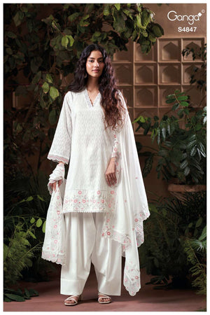 Ganga Ireshii 4847 Dress Material Wholesale Catalogue - Amrah Wholesale
