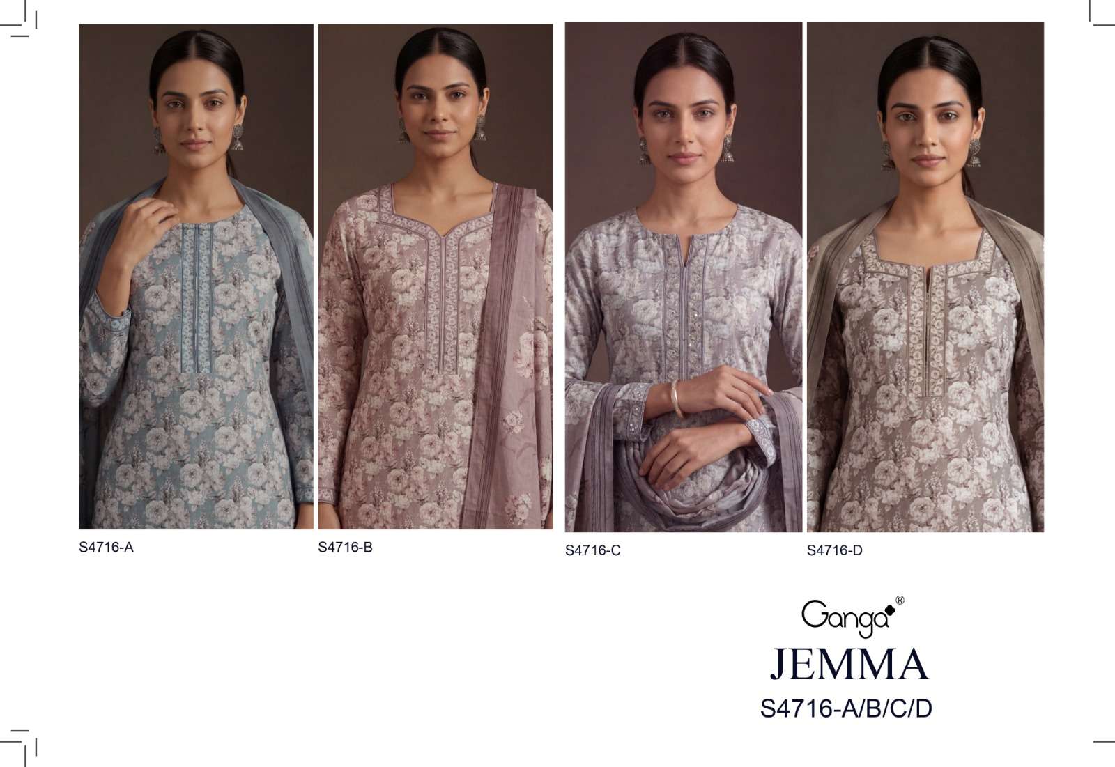 Ganga Fashion Jemma 4716 - Amrah Wholesale