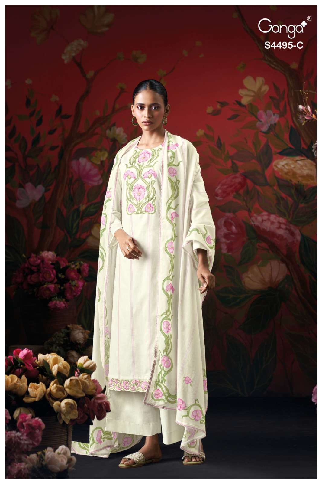 Ganga Fashion Jirah 4495 - Amrah Wholesale