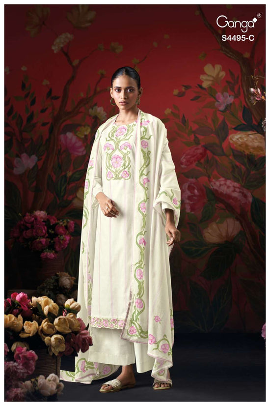 Ganga Fashion Jirah 4495 - Amrah Wholesale
