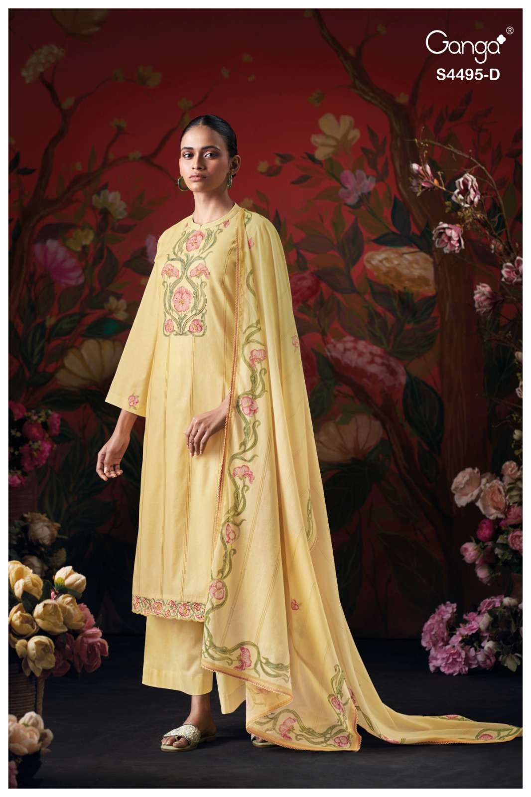 Ganga Fashion Jirah 4495 - Amrah Wholesale
