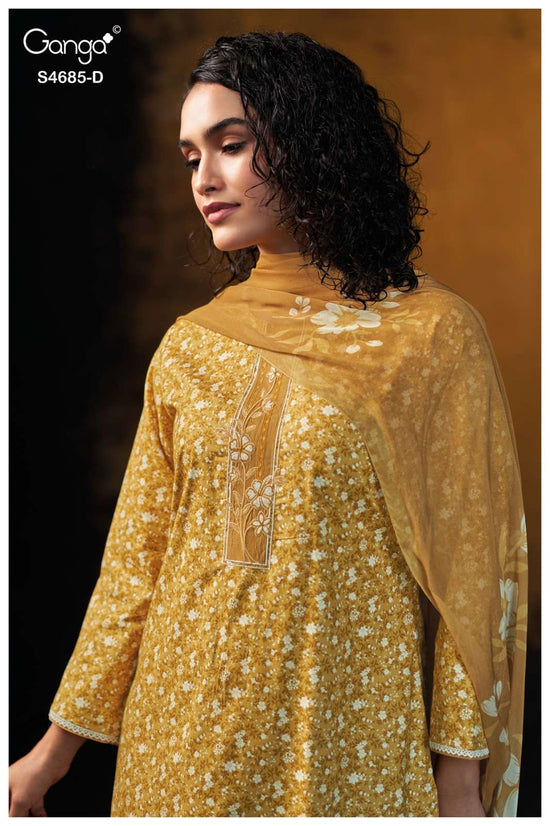 Ganga Fashion Jiyael 4685 Dress Material - Amrah Wholesale