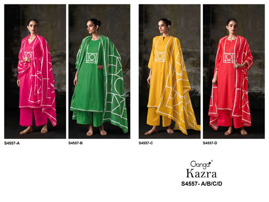 Ganga Fashion Kazra 4557 - Amrah Wholesale