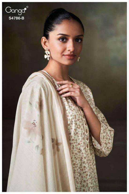 Ganga Fashion Ketzia 4786 Premium Cotton Dress Material