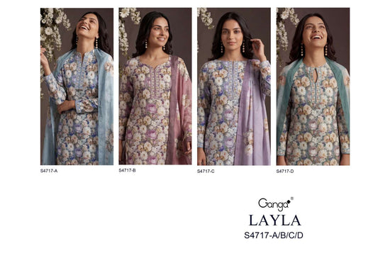 Ganga Layla 4717 - Amrah Wholesale