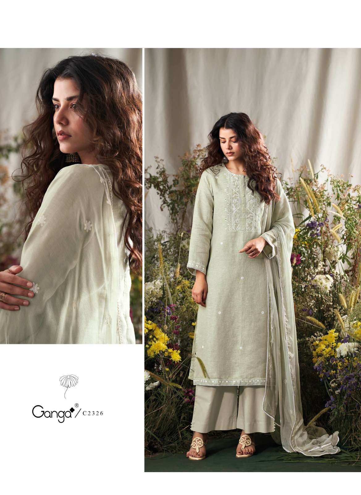 Ganga Fashion Lehr - Amrah Wholesale