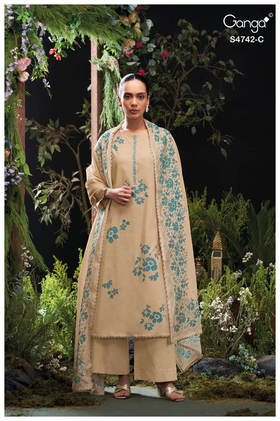 Ganga Fashion Livara 4742 Cotton Dress Material