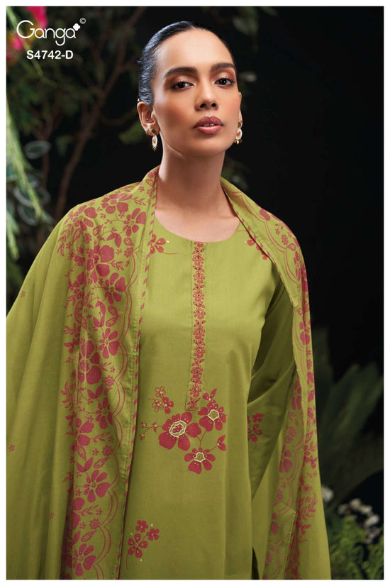 Ganga Fashion Livara 4742 Cotton Dress Material