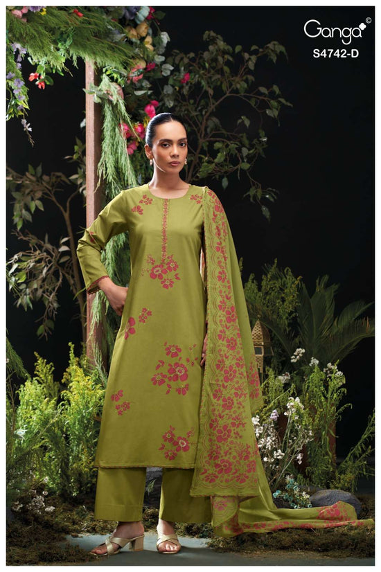 Ganga Fashion Livara 4742 Cotton Dress Material