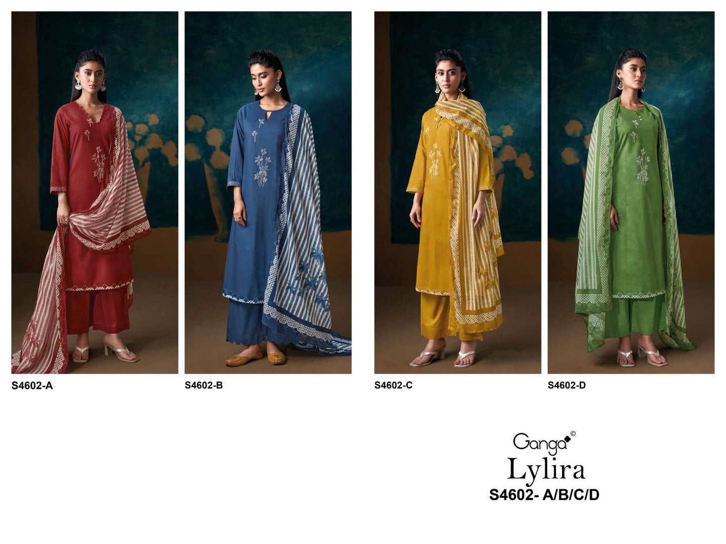 Ganga Fashion Lylira 4602 - Amrah Wholesale