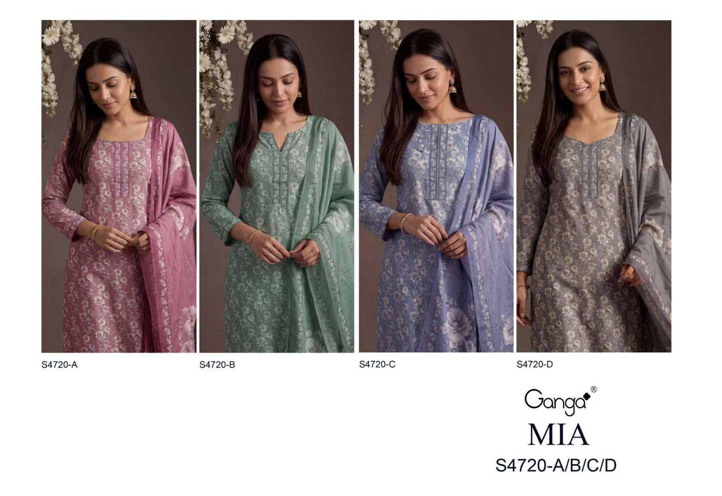 Ganga Fashion Mia 4720 - Amrah Wholesale