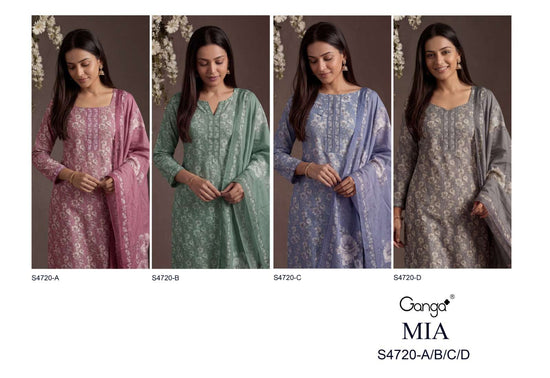 Ganga Fashion Mia 4720 - Amrah Wholesale
