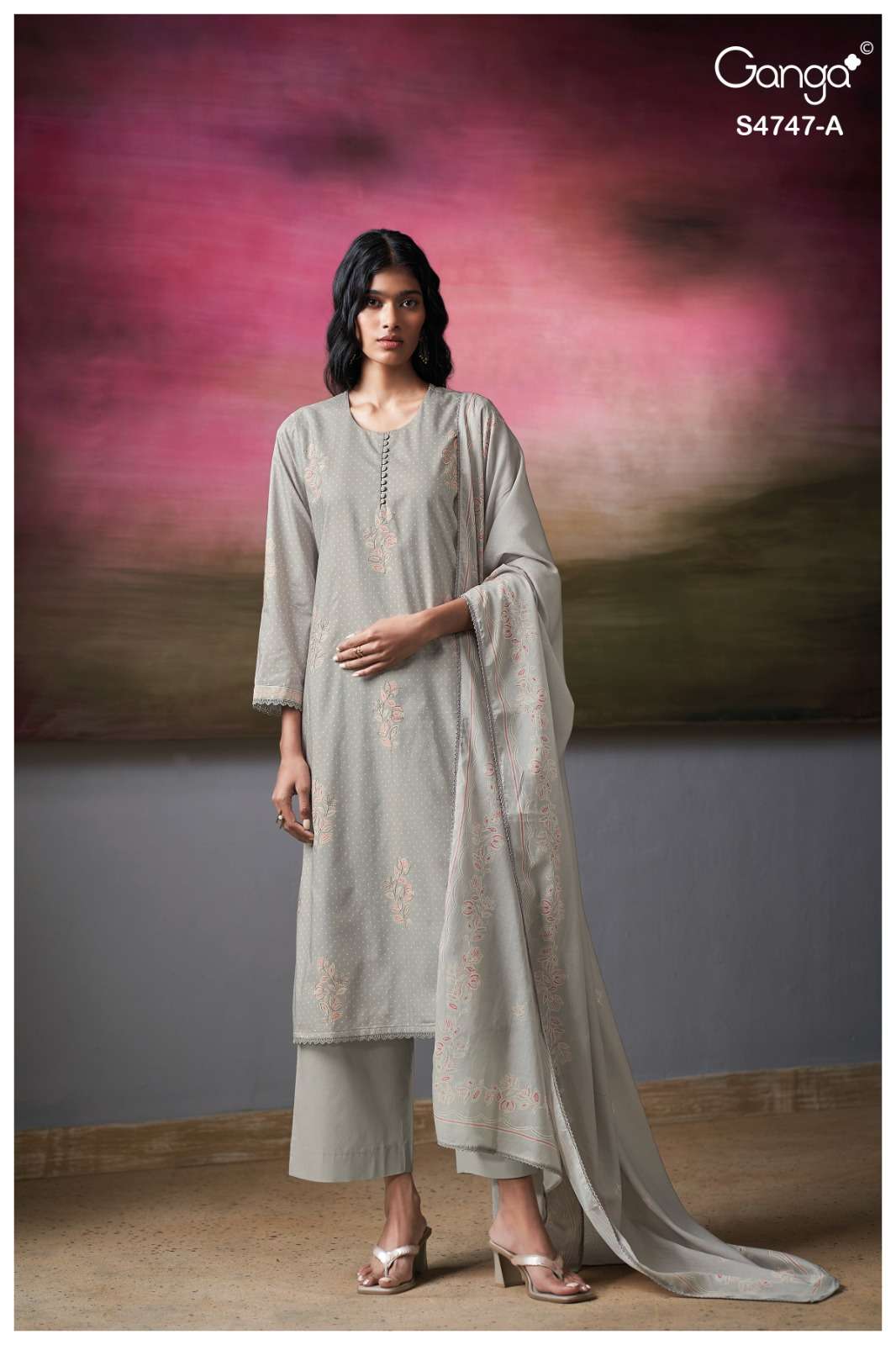 Ganga Fashion Mishvya 4747 Cotton Dress Material