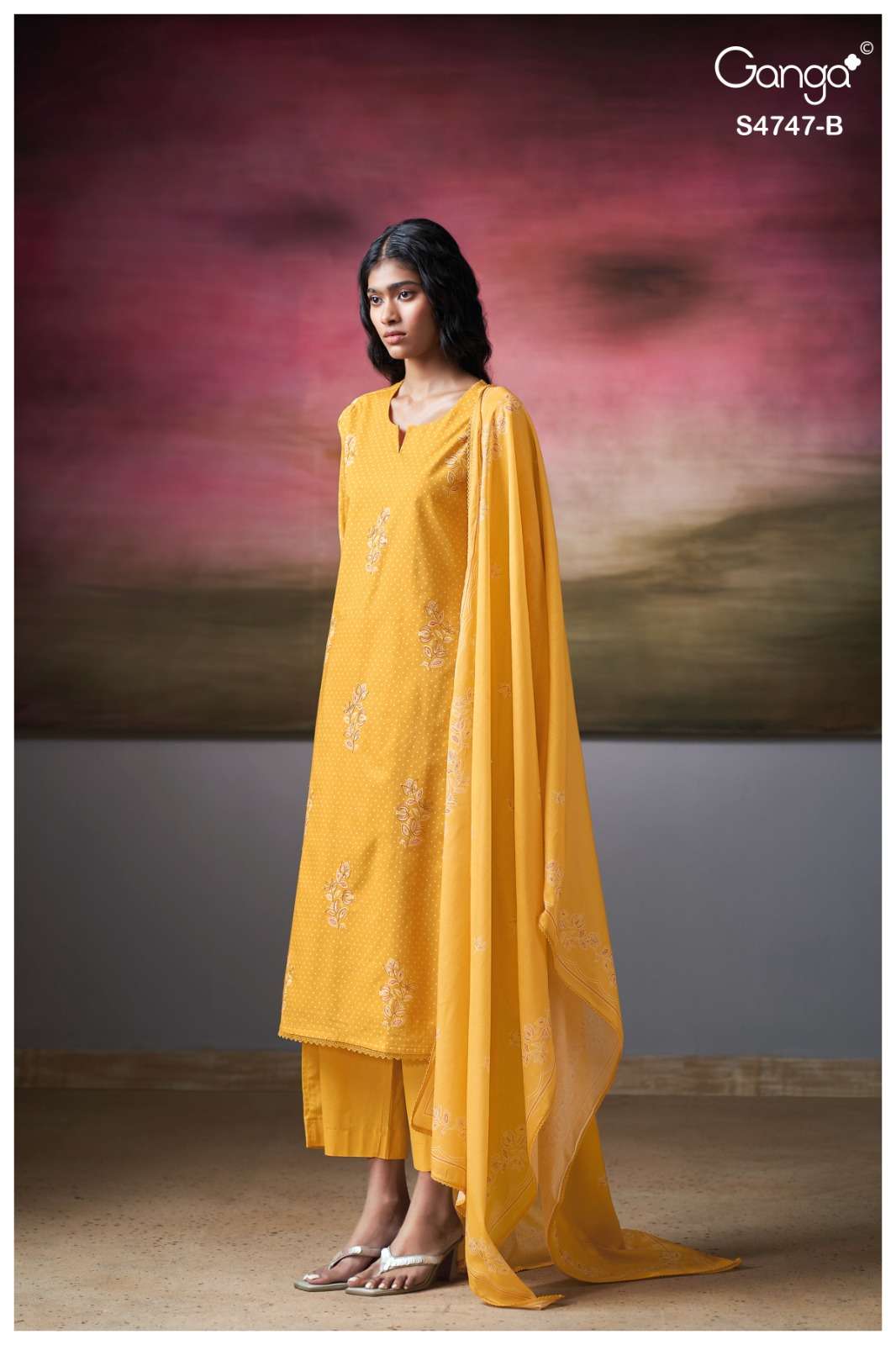 Ganga Fashion Mishvya 4747 Cotton Dress Material
