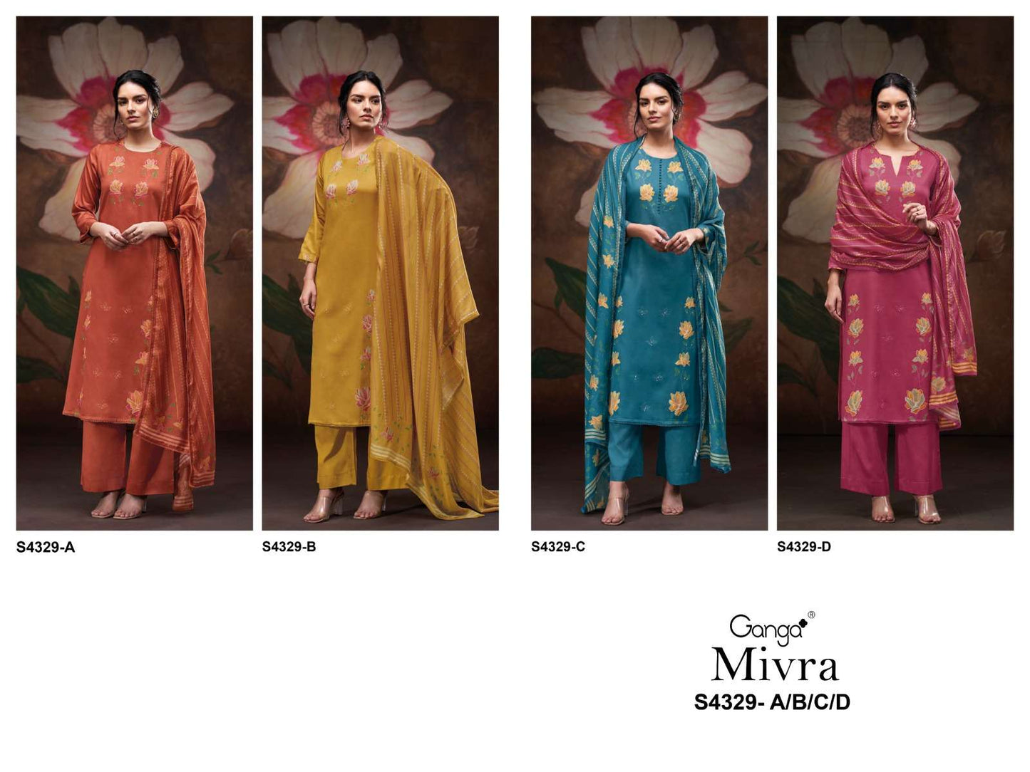 Ganga Fashion Mivra 4329