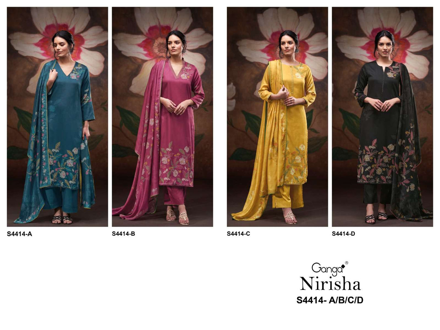 Ganga Fashion Nirisha 4414