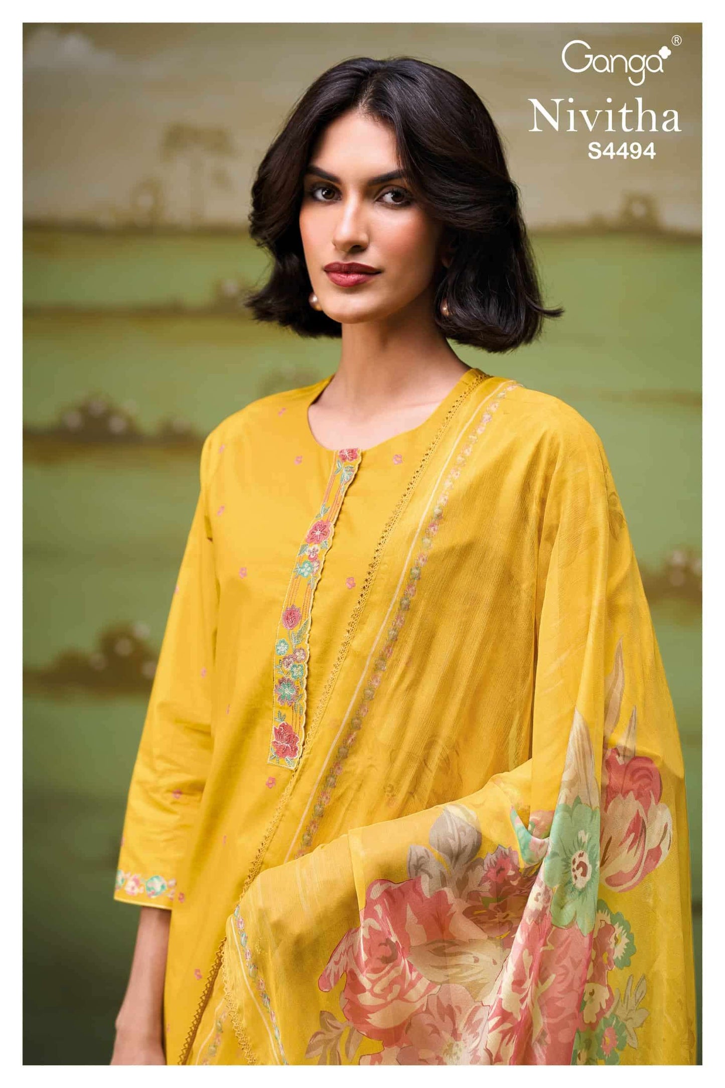 Ganga Nivitha 4494 - Amrah Wholesale