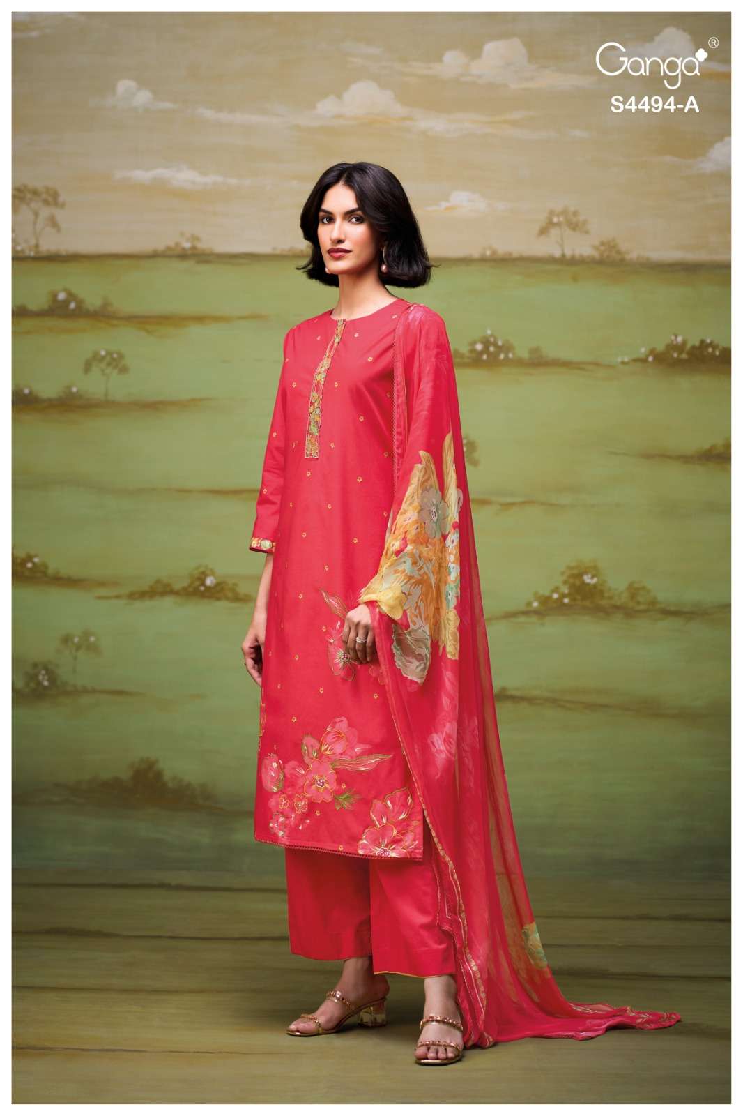 Ganga Nivitha 4494 - Amrah Wholesale