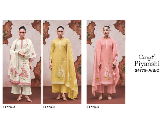 Ganga Fashion Piyanshi 4775 - Amrah Wholesale