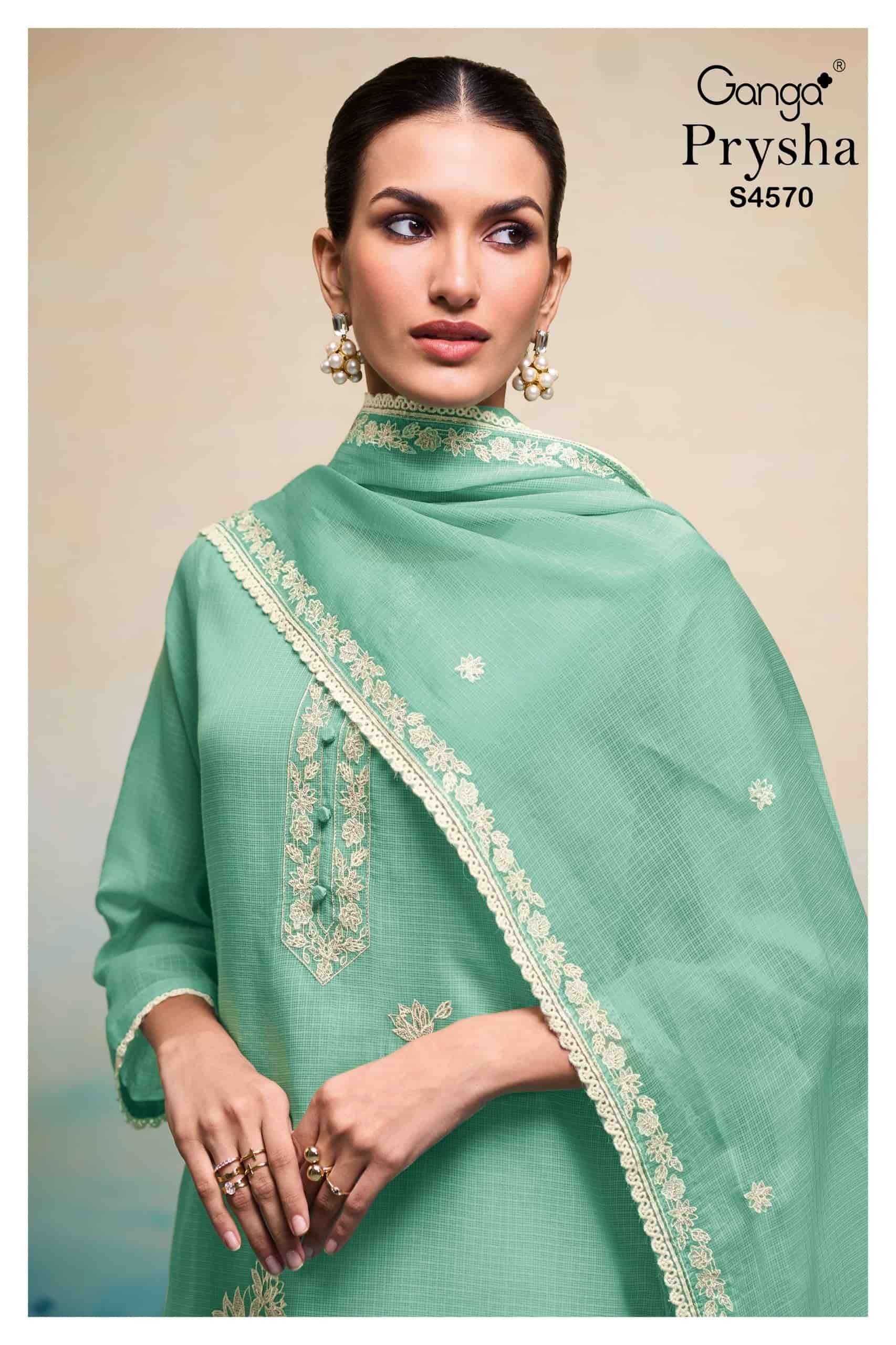 Ganga Fashion Prysha 4570 - Amrah Wholesale