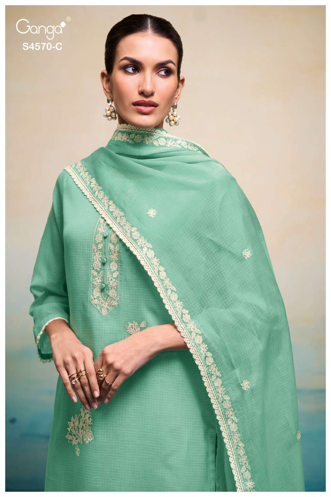 Ganga Fashion Prysha 4570 - Amrah Wholesale