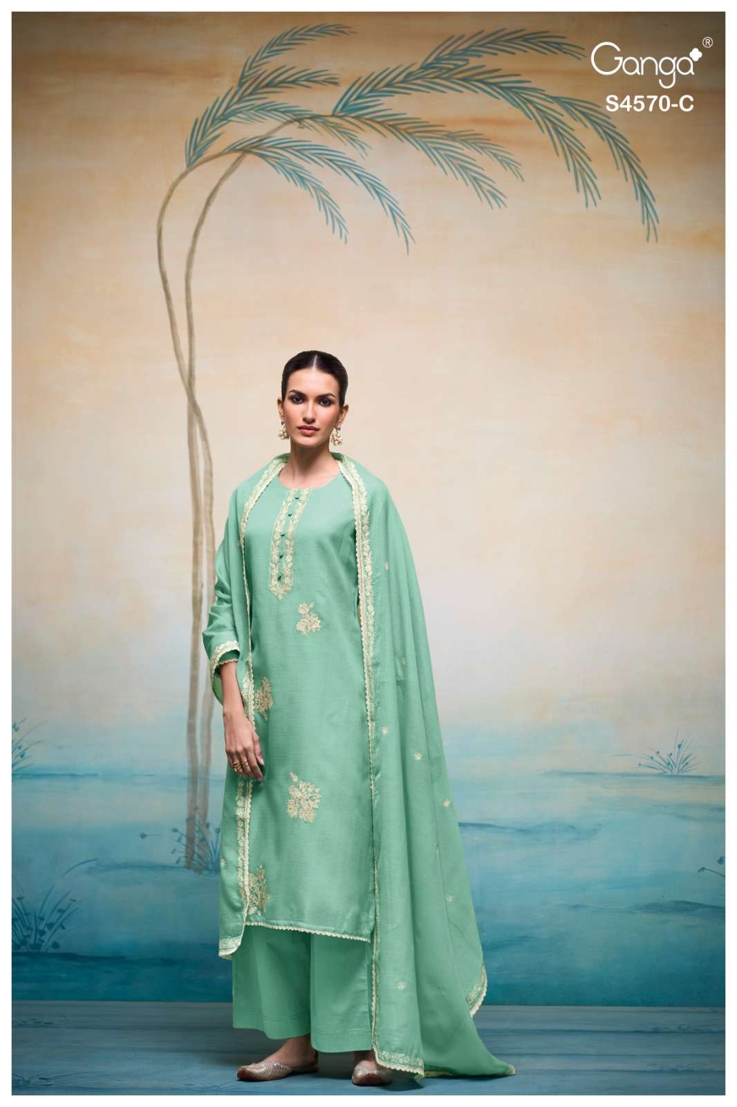 Ganga Fashion Prysha 4570 - Amrah Wholesale