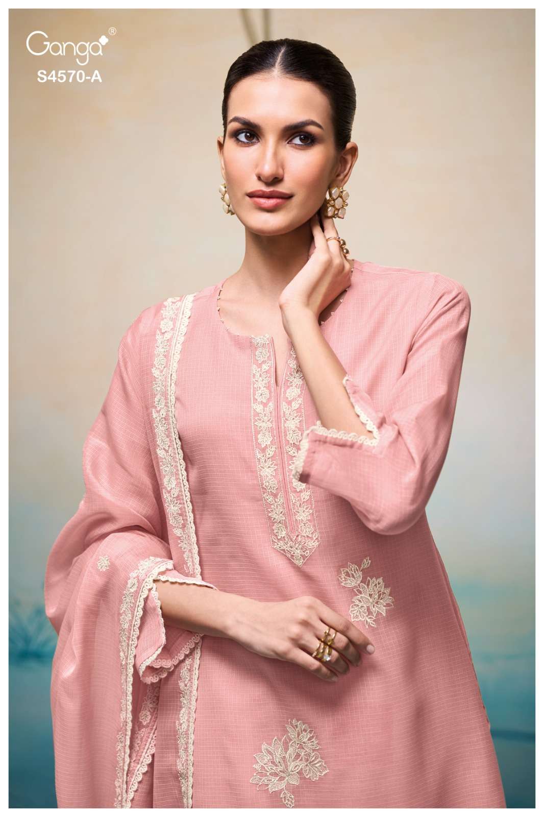 Ganga Fashion Prysha 4570 - Amrah Wholesale