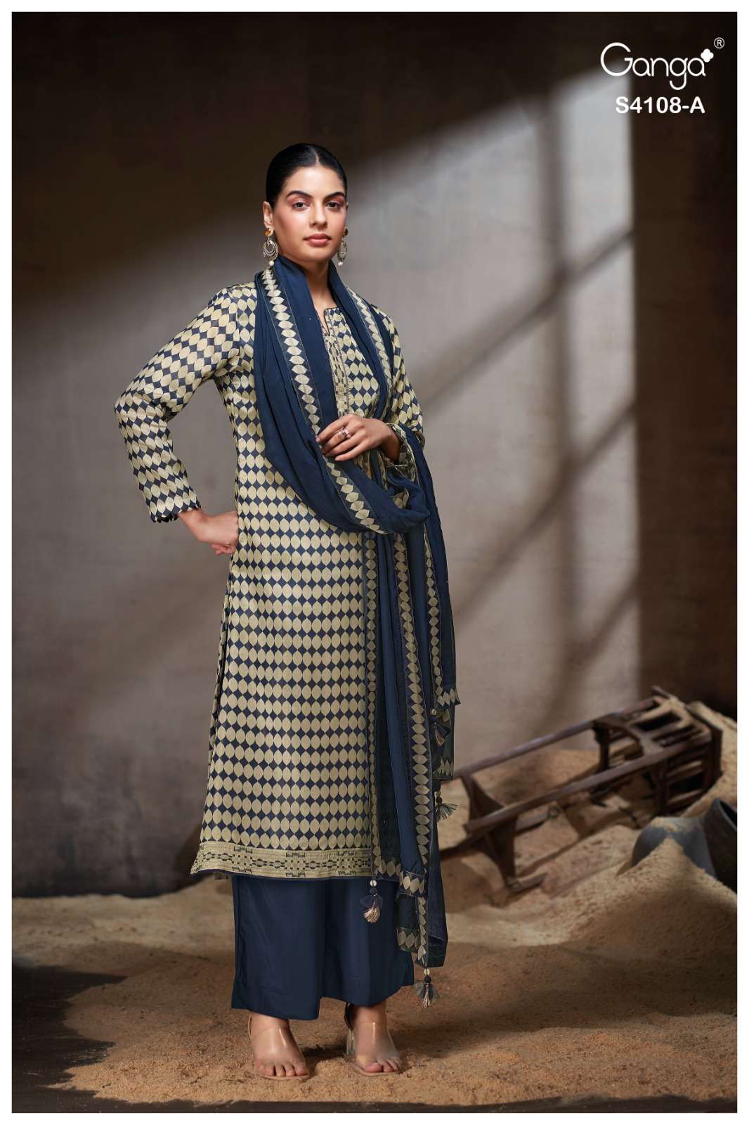 Ganga Fashion Rivana 4108
