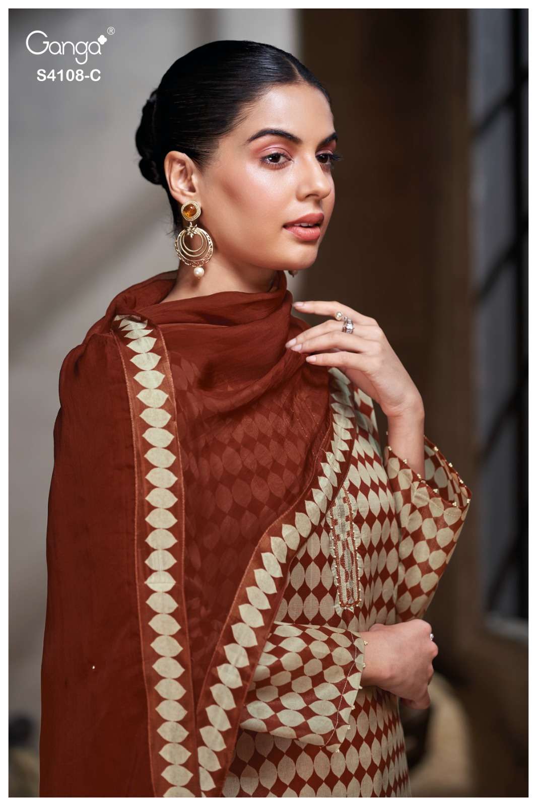Ganga Fashion Rivana 4108