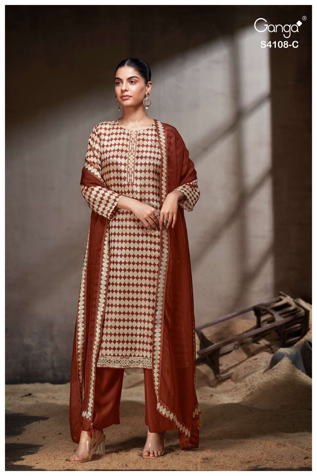 Ganga Fashion Rivana 4108