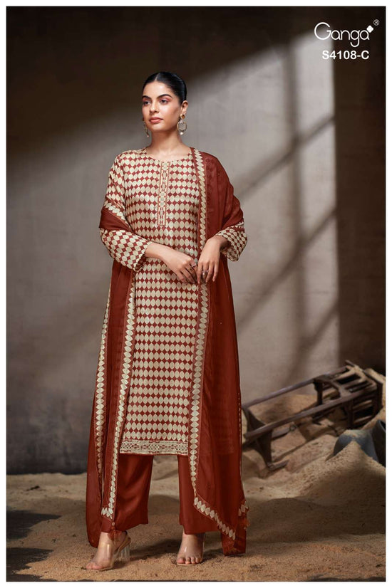 Ganga Fashion Rivana 4108