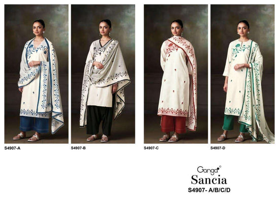 Ganga Fashion Sancia 4907 Cotton Dress Material
