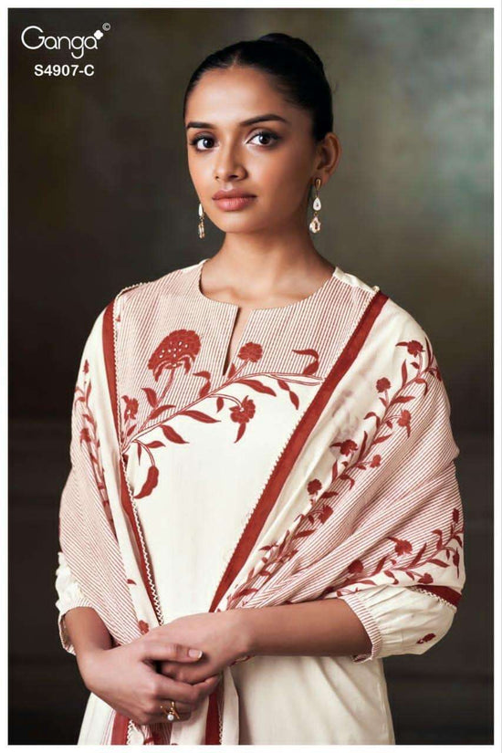 Ganga Fashion Sancia 4907 Cotton Dress Material