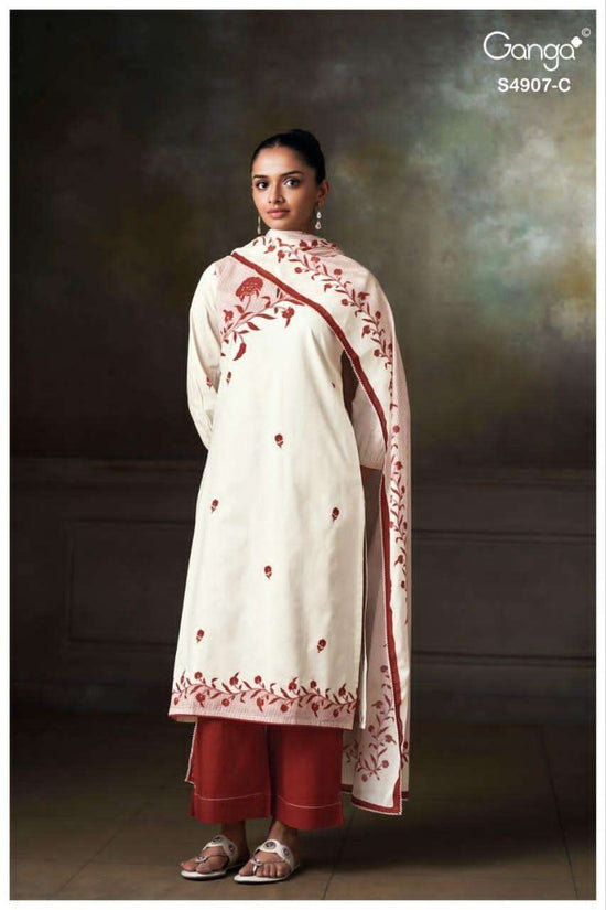 Ganga Fashion Sancia 4907 Cotton Dress Material