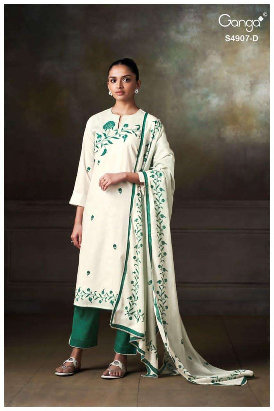 Ganga Fashion Sancia 4907 Cotton Dress Material