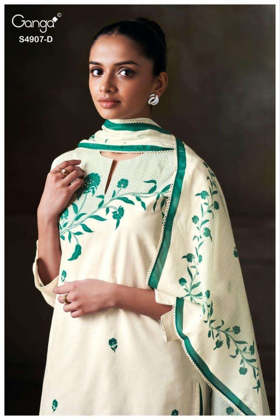 Ganga Fashion Sancia 4907 Cotton Dress Material