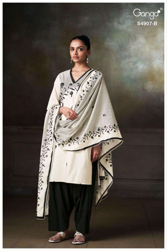 Ganga Fashion Sancia 4907 Cotton Dress Material