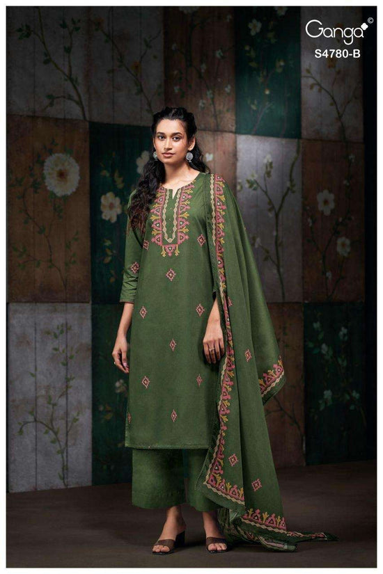 Ganga Fashion Siyanshi 4780 Premium Cotton Dress Material