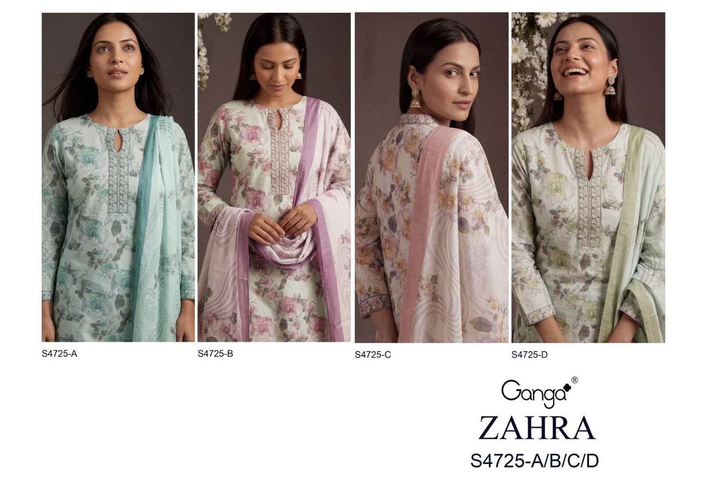 Ganga Zahra 4725 - Amrah Wholesale