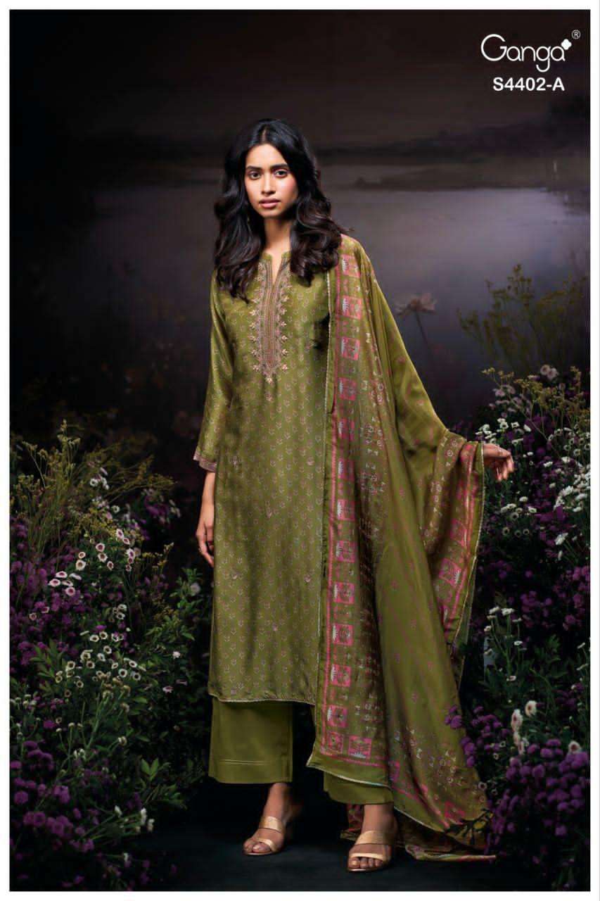 Ganga Fashion Aarika 4402