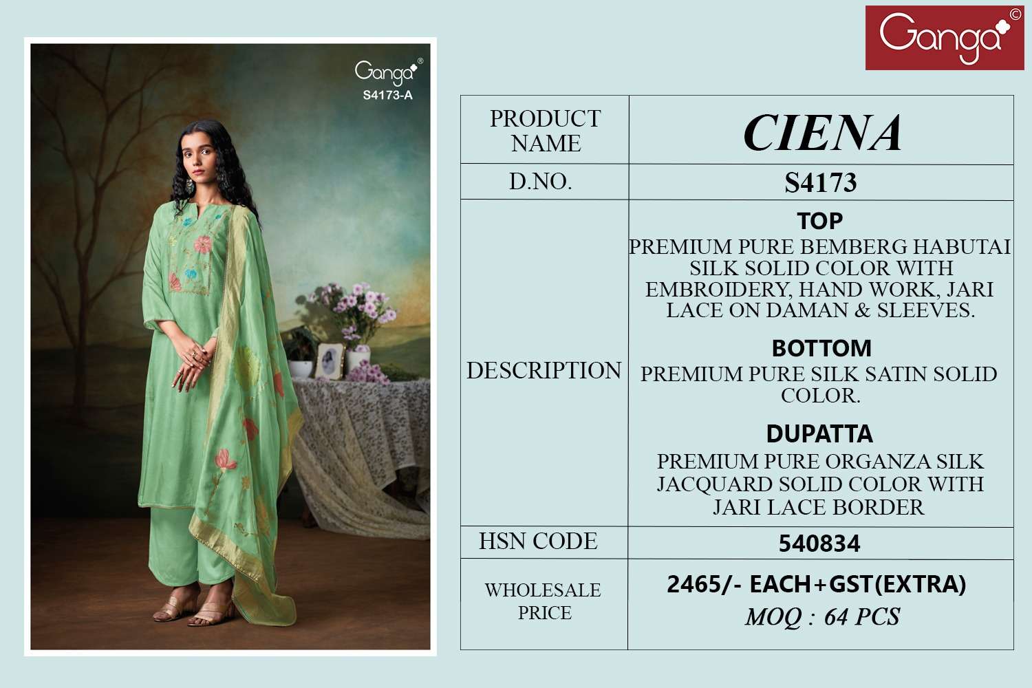 Ganga Fashion Ciena 4173