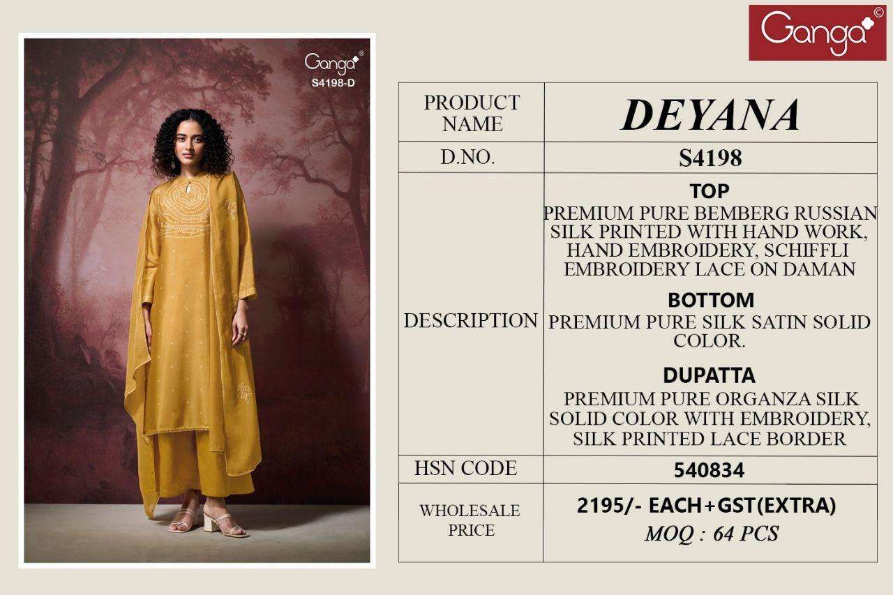 Ganga Fashion Deyana 4198