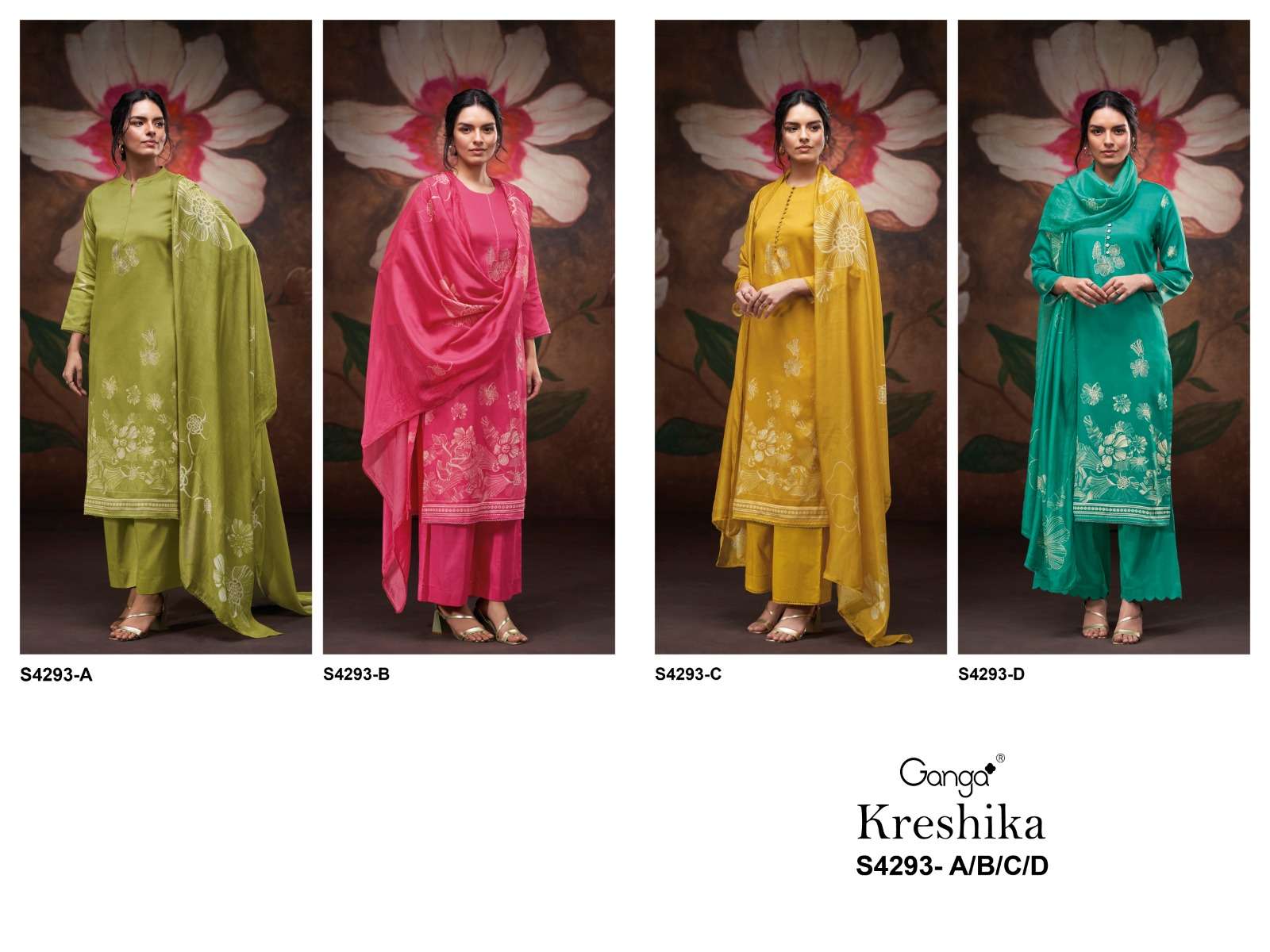 Ganga Fashion Kreshika 4293